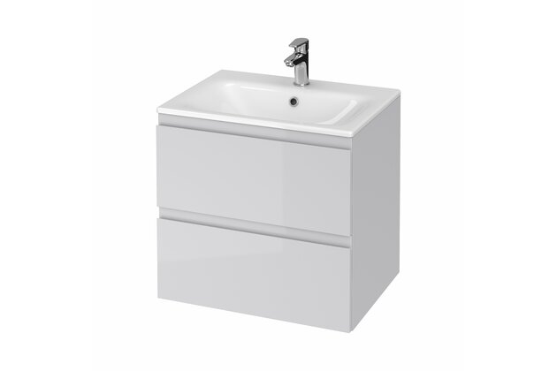 Skříňka Cersanit Moduo-In 60 s umyvadlem šedá set B274 DSM, S801-313-DSM
