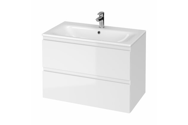 Skříňka Cersanit Moduo-In 80 s umyvadlem bílá set B277 DSM, S801-316-DSM