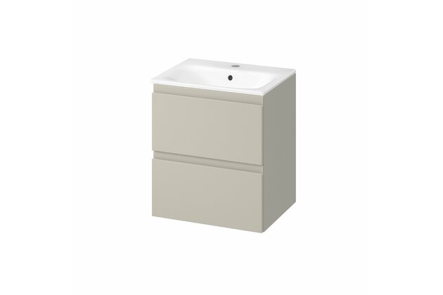 Skříňka Cersanit Moduo 50 s umyvadlem kašmír set C467, S801-590