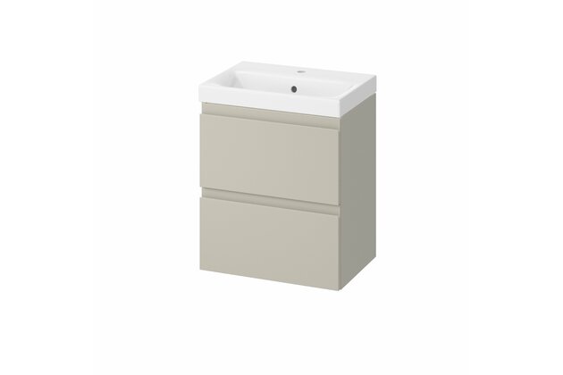 Skříňka Cersanit Moduo Slim 50 s umyvadlem kašmír set C470, S801-593