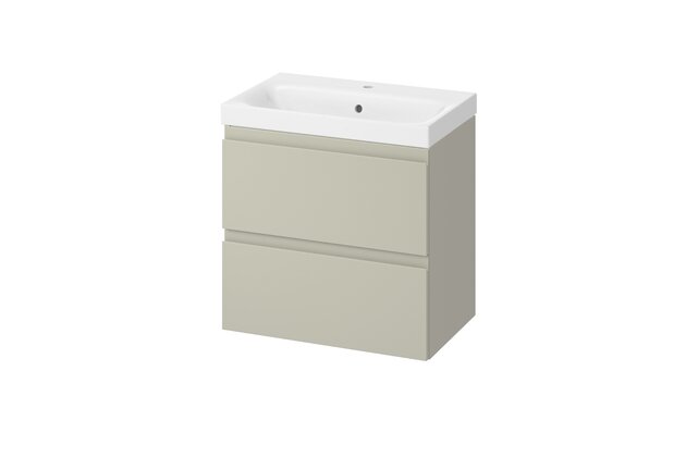 Skříňka Cersanit Moduo Slim 60 s umyvadlem kašmír set C471, S801-594