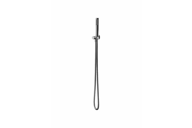 Sprchový set Cersanit Zen s úhlovým připojením černý gun metal, S951-781 Sprchový set Cersanit Zen s úhlovým připojením černý gun metal, S951-781