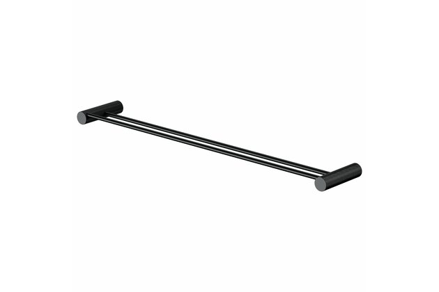 Věšák Cersanit Zen na ručník dvojitý černý, S951-885