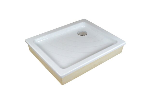 Sprchová vanička Ravak Aneta EX 75x90 obdélníková, bílá, A003701320 Sprchová vanička Ravak Aneta EX 75x90 obdélníková, bílá, A003701320