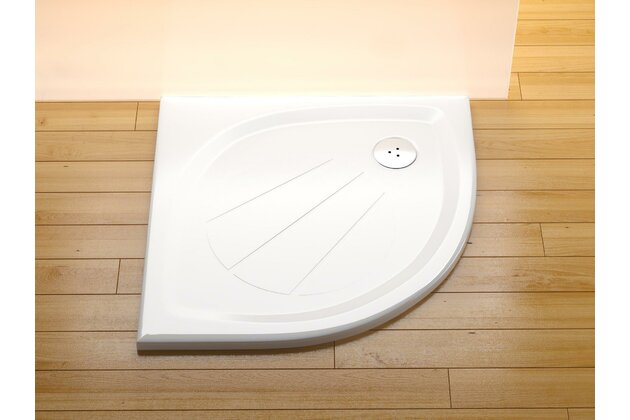 Sprchová vanička Ravak Elipso Pro 100x100 čtvrtkruhová, bílá, XA23AA01010 Sprchová vanička Ravak Elipso Pro 100x100 čtvrtkruhová, bílá, XA23AA01010