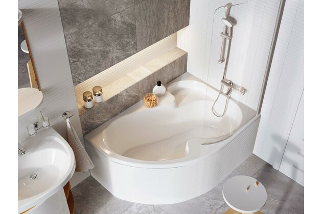 Vana Ravak Rosa I 140x105 rohová, bílá, pravá, CV01000000 Vana Ravak Rosa I 140x105 rohová, bílá, pravá, CV01000000