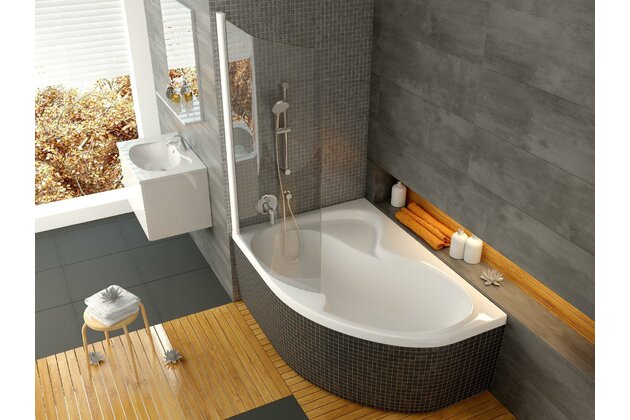 Vana Ravak Rosa II 150x105 rohová, bílá, levá, CK21000000 Vana Ravak Rosa II 150x105 rohová, bílá, levá, CK21000000