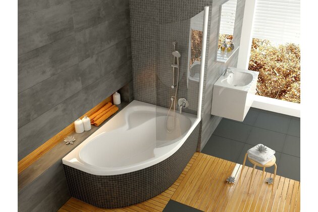 Vana Ravak Rosa II 150x105 rohová, bílá, pravá, CJ21000000 Vana Ravak Rosa II 150x105 rohová, bílá, pravá, CJ21000000