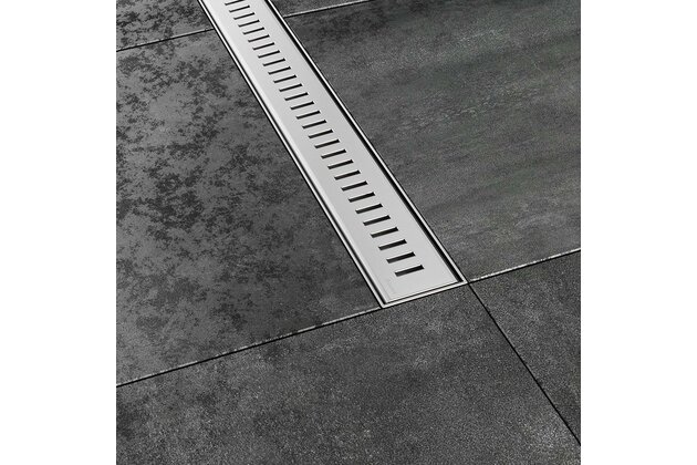 Odtokový žlab Ravak Zebra 75 nerez, X01433