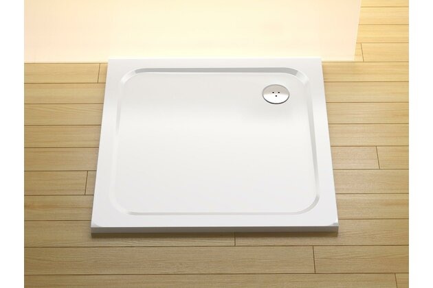 Sprchová vanička Ravak Perseus Pro Chrome Chrome 90x90 rohová čtvercová, bílá, XA047701010 Sprchová vanička Ravak Perseus Pro Chrome Chrome 90x90 rohová čtvercová, bílá, XA047701010