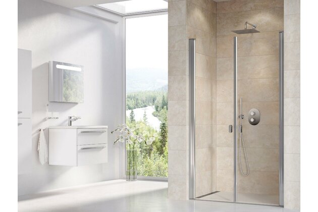 Sprchové dveře Ravak Chrome CSDL2 90 dvoudílné, lesk/transparent, 0QV7CC0LZ1 Sprchové dveře Ravak Chrome CSDL2 90 dvoudílné, lesk/transparent, 0QV7CC0LZ1