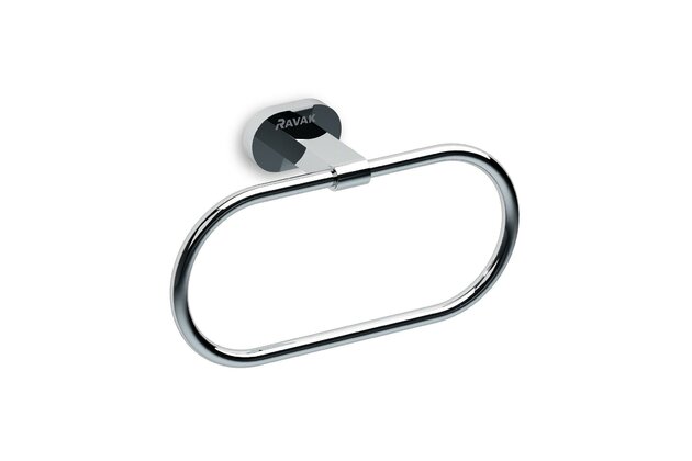 Držák ručníků Ravak Chrome oválný 213 mm, chrom, X07P190