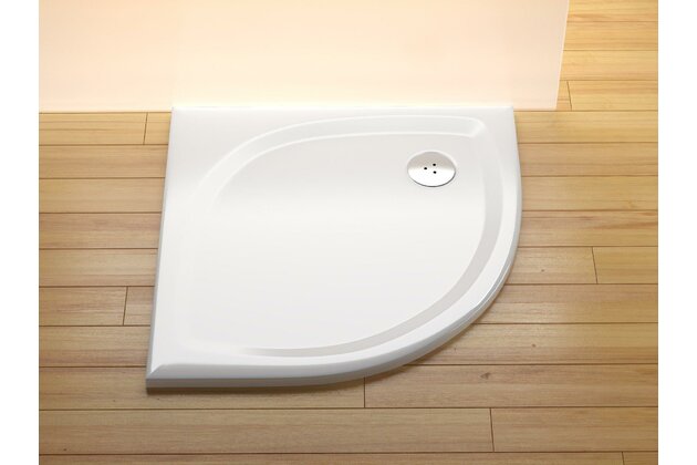 Sprchová vanička Ravak Galaxy Pro Elipso Pro Flat R550 90x90 čtvrtkruhová, bílá, XA237711010B Sprchová vanička Ravak Galaxy Pro Elipso Pro Flat R550 90x90 čtvrtkruhová, bílá, XA237711010B