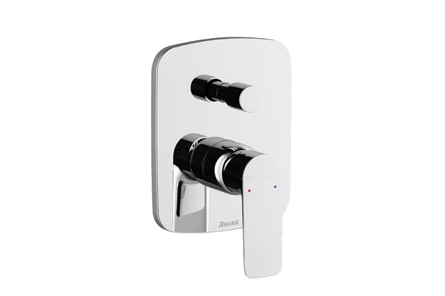 Baterie Ravak Classic podomítková 2-cestná, bez tělesa, chrom, X070088