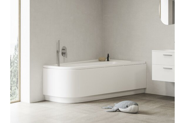 Vana Ravak Chrome 170x75 rohová, bílá, pravá, CA41000000 Vana Ravak Chrome 170x75 rohová, bílá, pravá, CA41000000