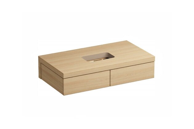 Skříňka pod umyvadlo Ravak Formy 100 dub, X000001033 Skříňka pod umyvadlo Ravak Formy 100 dub, X000001033