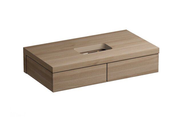 Skříňka pod umyvadlo Ravak Formy 120 ořech, X000001037 Skříňka pod umyvadlo Ravak Formy 120 ořech, X000001037