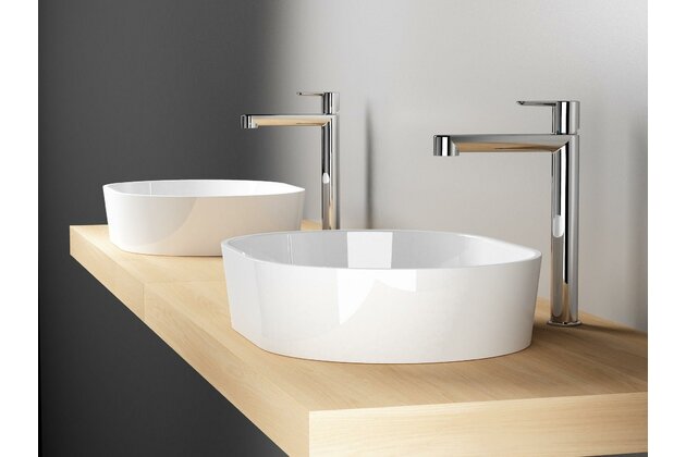 Baterie Ravak Puri umyvadlová, stojánková 322 mm, bez výpusti, chrom, X070114 Baterie Ravak Puri umyvadlová, stojánková 322 mm, bez výpusti, chrom, X070114