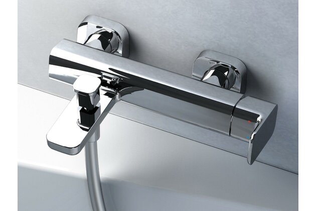 Baterie Ravak 10° Free vanová nástěnná, bez sprchového setu, chrom, X070131 Baterie Ravak 10° Free vanová nástěnná, bez sprchového setu, chrom, X070131