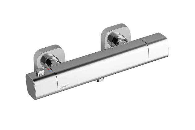 Baterie Ravak 10° Free sprchová, termostatická nástěnná, bez sprchového setu, chrom, X070140 Baterie Ravak 10° Free sprchová, termostatická nástěnná, bez sprchového setu, chrom, X070140