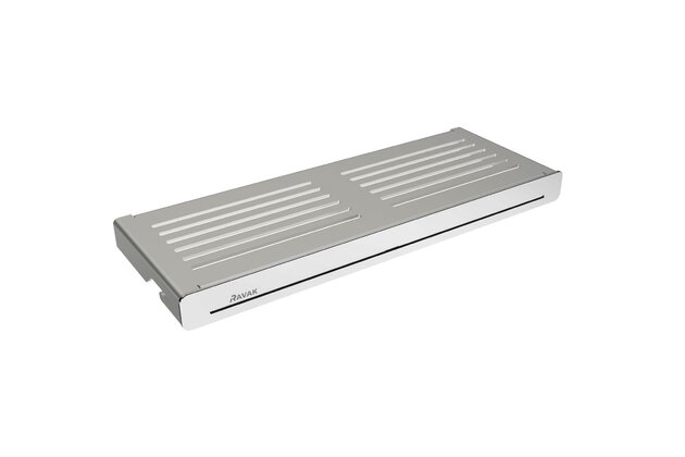 Polička Ravak Slim S rovná, satin/chrom, X07P577