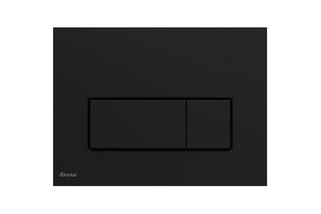 WC tlačítko Ravak Uni slim, černá, X01744 WC tlačítko Ravak Uni slim, černá, X01744