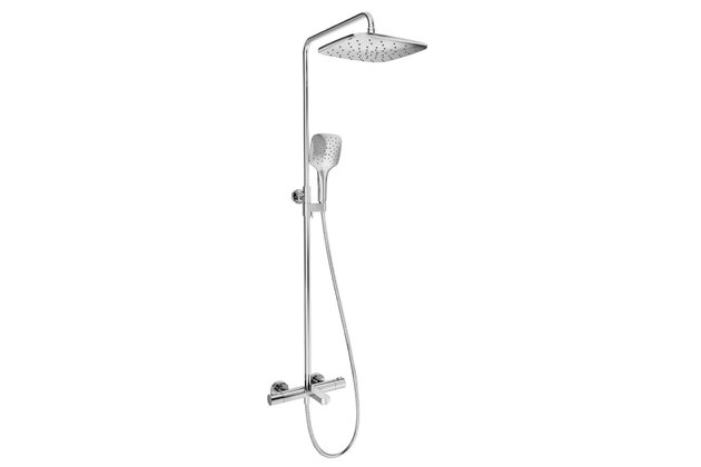 Sprchová souprava Ravak Termo vanová posuvná s termostatickou baterií, se sprchovým setem, chrom, X070163