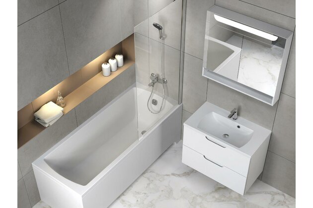 Vana Ravak Classic II 140x70 obdélníková, bílá, CC21000000