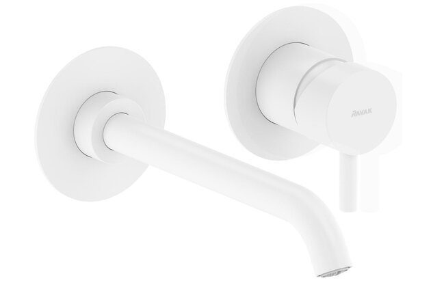 Baterie Ravak Espirit ES 019.00 RB B umyvadlová podomítková, bez tělesa, bílá mat, X070241 Baterie Ravak Espirit ES 019.00 RB B umyvadlová podomítková, bez tělesa, bílá mat, X070241