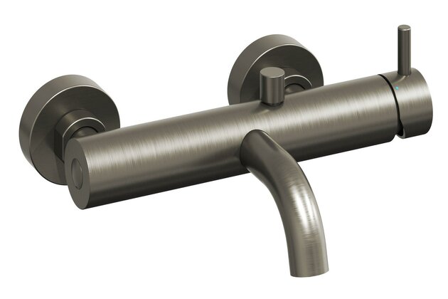 Baterie Ravak Espirit ES 022.00 vanová nástěnná, bez sprchového setu, grafit, X070316