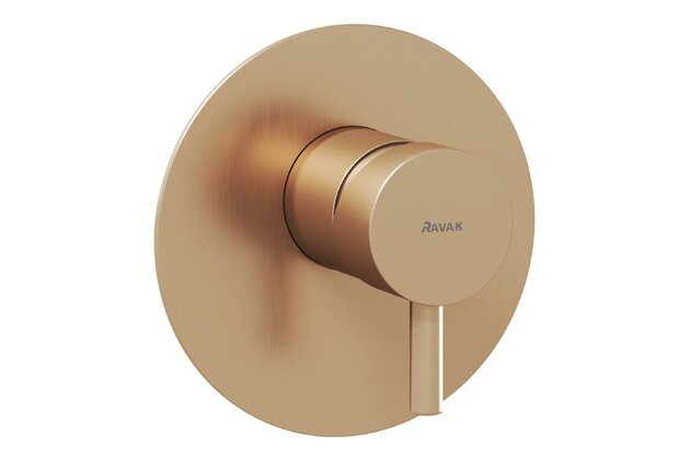 Baterie Ravak Espirit ES 062.00 podomítková 1-cestná, s tělesem, růžové zlato, X070359 Baterie Ravak Espirit ES 062.00 podomítková 1-cestná, s tělesem, růžové zlato, X070359