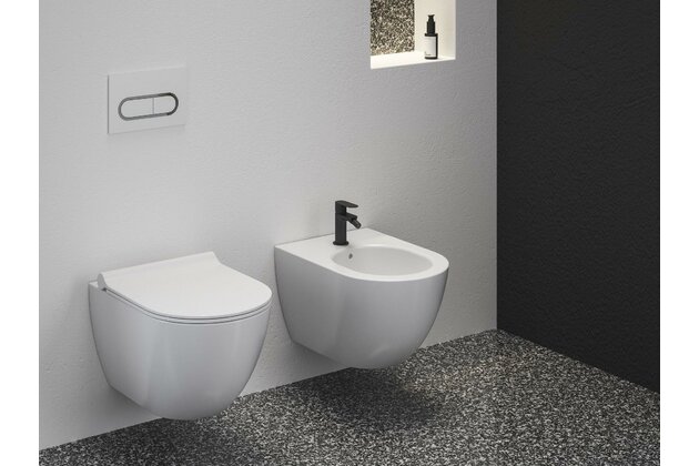 Baterie Ravak Eleganta EL 056.00 bidetová, stojánková 130 mm, bez výpusti, chrom, X070295