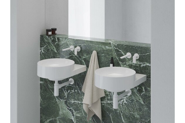 Baterie Ravak Eleganta EL 019.00 umyvadlová podomítková, bez tělesa, bílá mat, X070255