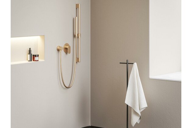 Baterie Ravak Eleganta EL 062.00 podomítková 1-cestná, s tělesem, růžové zlato, X070373 Baterie Ravak Eleganta EL 062.00 podomítková 1-cestná, s tělesem, růžové zlato, X070373