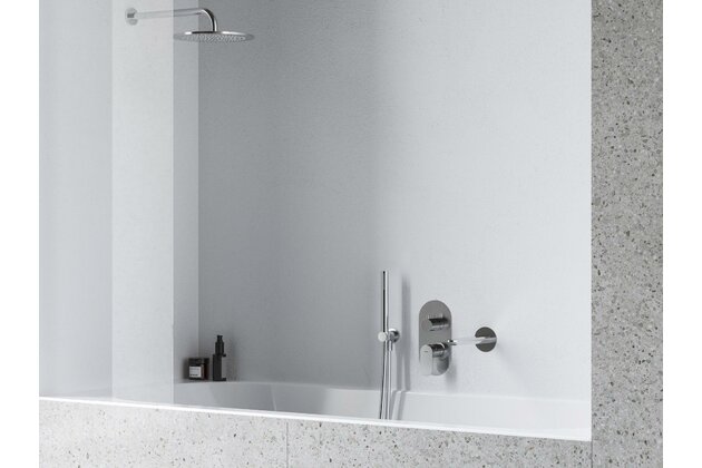 Baterie Ravak Eleganta EL 068.00 RB F podomítková 3-cestná, bez sprchového setu, chrom, X070217 Baterie Ravak Eleganta EL 068.00 RB F podomítková 3-cestná, bez sprchového setu, chrom, X070217