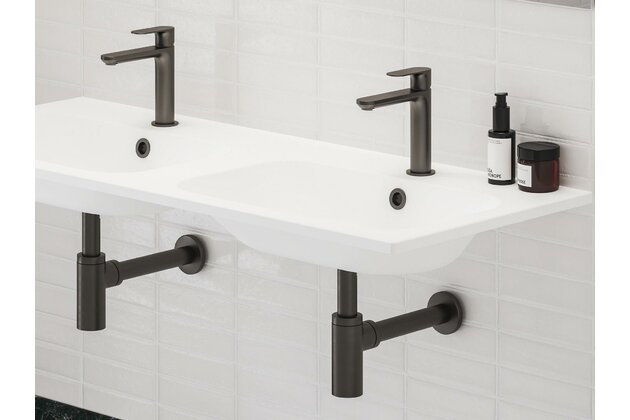 Krytka přepadu Ravak pro umyvadlo, grafit, X01832 Krytka přepadu Ravak pro umyvadlo, grafit, X01832