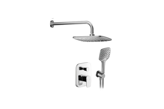 Sprchová souprava Ravak 10° Free podomítková šestidílná, chrom, X07S012 Sprchová souprava Ravak 10° Free podomítková šestidílná, chrom, X07S012