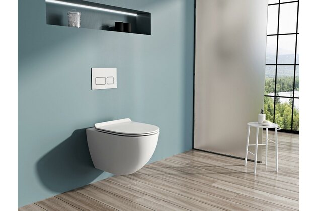 WC Ravak Vita RimOff závěsné, bílá, X01860