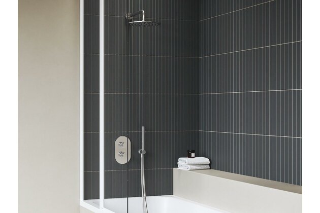 Baterie Ravak Chrome II podomítková, termostatická 3-cestná, bez tělesa, chrom, X070457