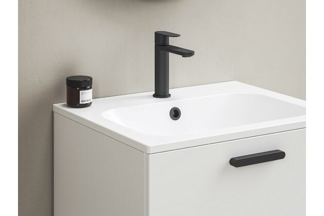 Baterie Ravak Chrome II umyvadlová, stojánková 175 mm s funkcí BeCool, bez výpusti, černá, X070460 Baterie Ravak Chrome II umyvadlová, stojánková 175 mm s funkcí BeCool, bez výpusti, černá, X070460