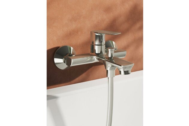 Baterie Ravak Life vanová nástěnná, bez sprchového setu, chrom, X070473 Baterie Ravak Life vanová nástěnná, bez sprchového setu, chrom, X070473