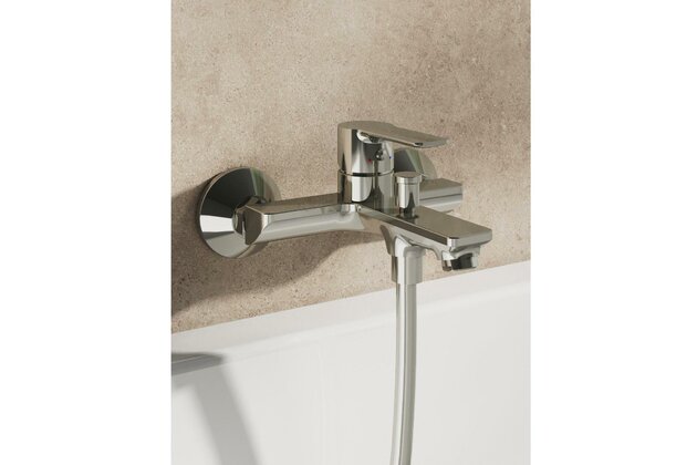 Baterie Ravak Solar vanová nástěnná, bez sprchového setu, chrom, X070485