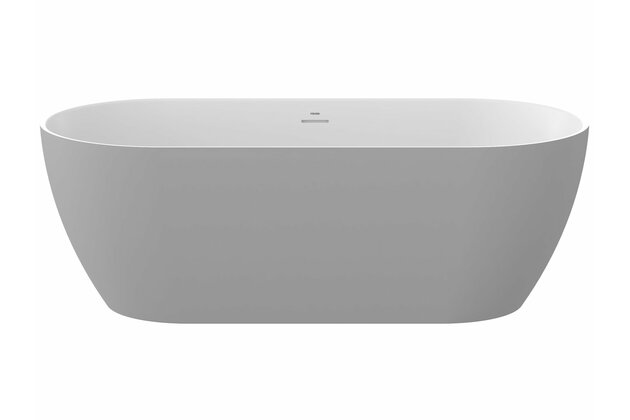 Vana Ravak Freedom O Tec 170x77 oválná akrylátová volně stojící, smoke grey/bílá, krytka odtoku bílá, CD31500000 Vana Ravak Freedom O Tec 170x77 oválná akrylátová volně stojící, smoke grey/bílá, krytka odtoku bílá, CD31500000