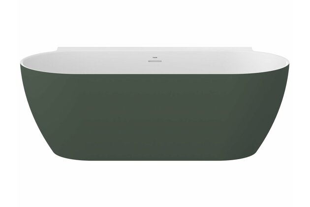 Vana Ravak Freedom Wall II Tec 170x87 oválná akrylátová volně stojící, grey green/bílá, krytka odtoku bílá, CC71200000 Vana Ravak Freedom Wall II Tec 170x87 oválná akrylátová volně stojící, grey green/bílá, krytka odtoku bílá, CC71200000