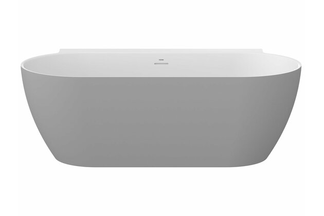 Vana Ravak Freedom Wall II Tec 170x87 oválná akrylátová volně stojící, smoke grey/bílá, krytka odtoku bílá, CC71500000 Vana Ravak Freedom Wall II Tec 170x87 oválná akrylátová volně stojící, smoke grey/bílá, krytka odtoku bílá, CC71500000