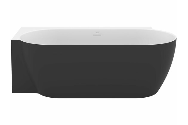 Vana Ravak Freedom Corner II Tec 175x86 oválná akrylátová volně stojící, černá/bílá, krytka odtoku černá, levá, CC91700000 Vana Ravak Freedom Corner II Tec 175x86 oválná akrylátová volně stojící, černá/bílá, krytka odtoku černá, levá, CC91700000