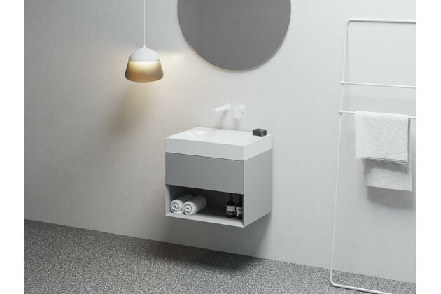 Skříňka pod umyvadlo Ravak SD Lite 60, smoke grey, X000001859 Skříňka pod umyvadlo Ravak SD Lite 60, smoke grey, X000001859