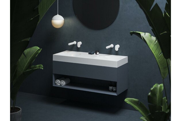 Skříňka pod umyvadlo Ravak SD Lite 120, deepsea blue, X000001869 Skříňka pod umyvadlo Ravak SD Lite 120, deepsea blue, X000001869