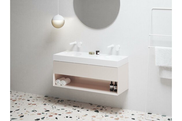 Skříňka pod umyvadlo Ravak SD Lite 120, alabaster pink, X000001872