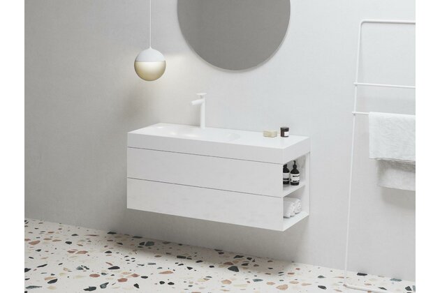 Skříňka pod umyvadlo Ravak SD Lite 120, bílá, pravá, X000001891 Skříňka pod umyvadlo Ravak SD Lite 120, bílá, pravá, X000001891